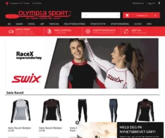 Olympiasport.no(Olympia Sport) Screenshot