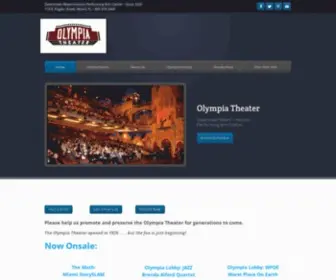 Olympiatheater.org(Olympia Theater) Screenshot