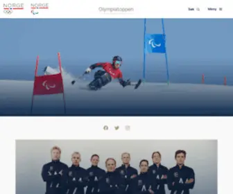 Olympiatoppen.no(Olympiatoppen) Screenshot