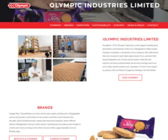 Olympicbd.com(Olympic industries limited Olympic Industries Limited) Screenshot