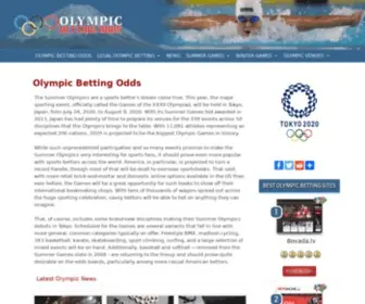 Olympicbettingodds.com Screenshot