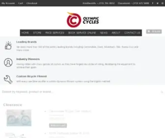 Olympiccycles.co.za(Bicycle and Cycling Shop Online) Screenshot