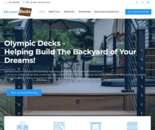 OlympiCDecks.com(Olympic Decks) Screenshot