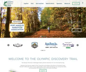 OlympiCDiscoverytrail.com(The Olympic Discovery Trail) Screenshot