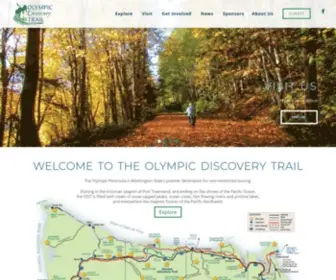 OlympiCDiscoverytrail.org(The Olympic Discovery Trail) Screenshot