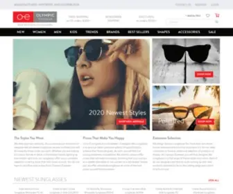 Olympiceyewear.com(Olympic Eyewear) Screenshot