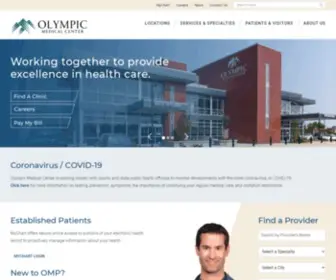 Olympicmedical.org(Olympic Medical Center) Screenshot