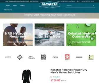 Olympicoutdoorcenter.com(Olympic Outdoor Center) Screenshot