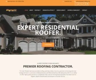 Olympicroofing.com(Roofing Contractor Boston MA & Near Me) Screenshot