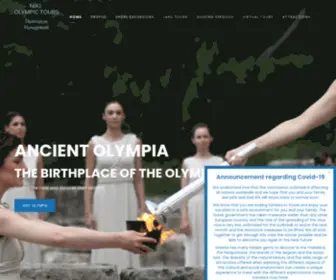 Olympictours.gr(Olympia Day Tours) Screenshot