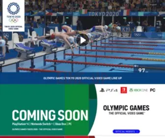 OlympicVideogames.com(Olympic Video Games) Screenshot