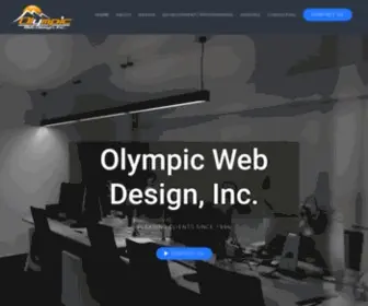 Olympicwebdesign.com(Olympic Web Design) Screenshot