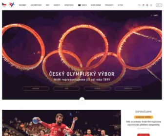 Olympijskytym.cz Screenshot