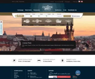 Olympik.cz(Olympik Hotels) Screenshot