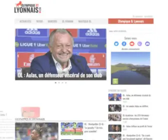 Olympique-ET-Lyonnais.com(Toute l'actualité de l'OL) Screenshot