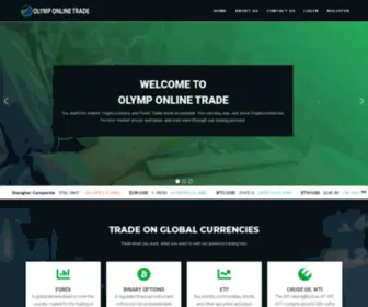 Olymponlinetrade.com(Global Online Trades) Screenshot