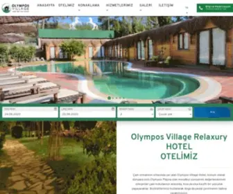 Olymposvillage.com(Olympos Village Relaxury HOTEL) Screenshot