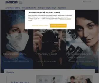 Olympus.cz(Vítejte ve společnosti Olympus) Screenshot
