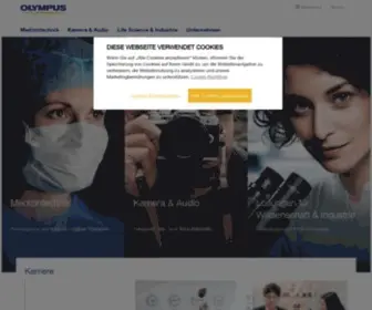 Olympus.de(Medical Systems) Screenshot
