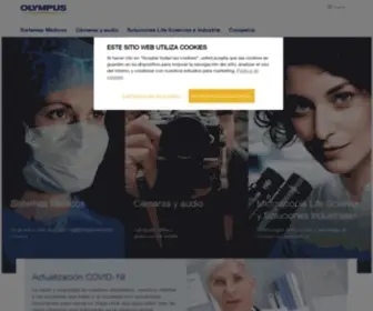Olympus.es(Olympus España) Screenshot