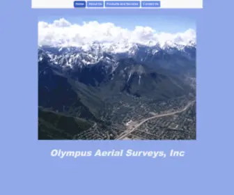 Olympusaerialsurveys.com(OAS1) Screenshot