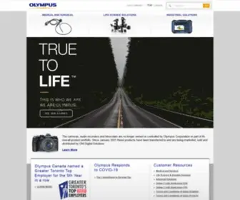 Olympuscanada.ca(Olympuscanada) Screenshot