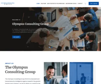 Olympuscg.com(Olympus Consulting Group) Screenshot