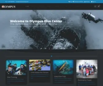 Olympusdiving.com(Olympusdiving) Screenshot