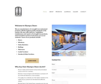 Olympusdoorsaustin.com(OLYMPUS DOORS) Screenshot