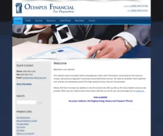 Olympusfinancial.com(Olympus Financial) Screenshot