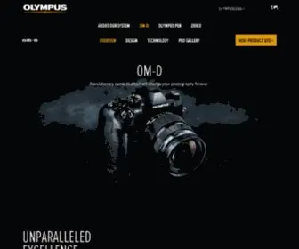 Olympusomd.com(Olympus) Screenshot