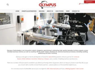 Olympustechnologies.co.uk(Olympus Technologies) Screenshot