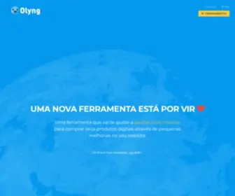 Olyng.com(Atraia mais visitantes para o seu Negócio Digital) Screenshot