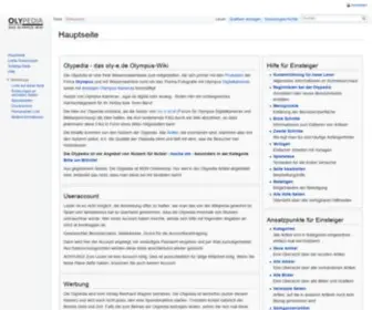 Olypedia.de(Kurzeinführung) Screenshot