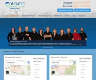 Olyrents.com(Olympic Rental & Landlord Services LLC) Screenshot