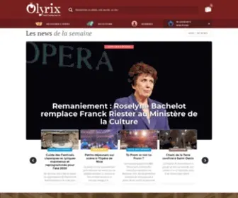Olyrix.com(Ôlyrix) Screenshot