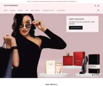 Olysfragrance.com(Oly's Fragrance) Screenshot