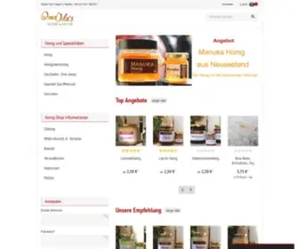 Oma-Ida.de(Honig online Shop von oma) Screenshot