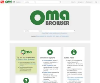 Omabrowser.org(Omabrowser) Screenshot