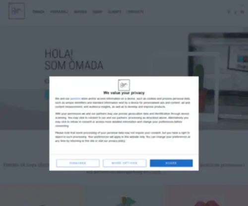Omada.es(Òmada) Screenshot