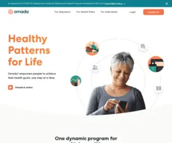 Omadahealth.com(Healthy is for everyone) Screenshot