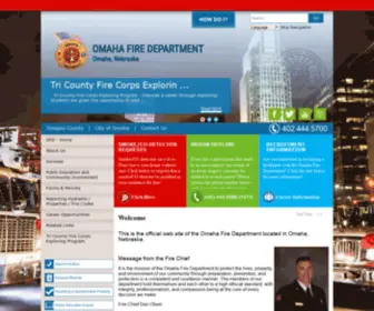 Omaha-Fire.org(Omaha Fire) Screenshot