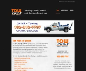 Omaha24Hourtowing.com(Omaha 24 Hour Towing) Screenshot