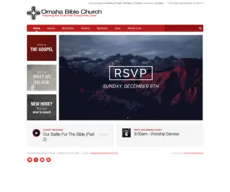 Omahabiblechurch.org(Omaha Bible Church) Screenshot