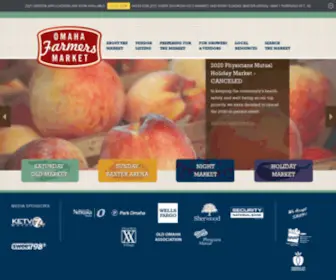 Omahafarmersmarket.org(Omaha Farmers Market) Screenshot