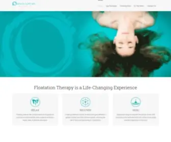 Omahafloatspa.com(Revolutionary Flotation Therapy for Relaxation) Screenshot