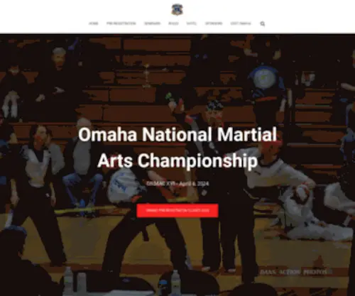 Omahanationalmartialartschampionship.com(ONMAC) Screenshot