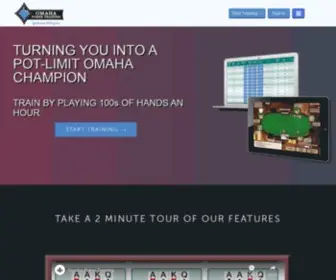 Omahapokertraining.com(Plo) Screenshot