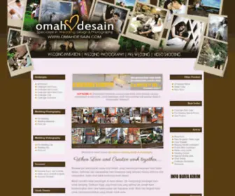 Omahdesain.com(Contoh undangan pernikahan) Screenshot