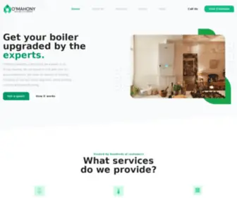 Omahonyheatingandplumbing.ie(Omahonyheatingandplumbing) Screenshot